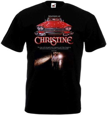 26 Christine V5 T Shirt Black Movie Poster All Sizes S-5XL Unisex T-Shirt