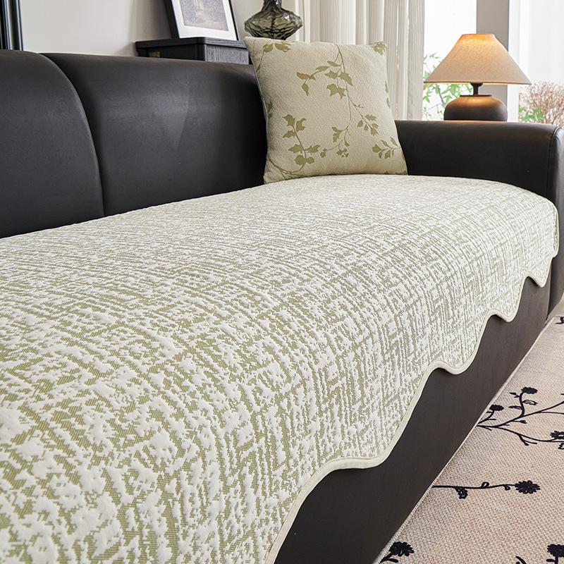 

Light Luxury Irregular Ice Silk Sofa Cushion Summer New Mat Ice Silk Mat Advanced Sense Non-Slip Seat Cushion 70*70cm