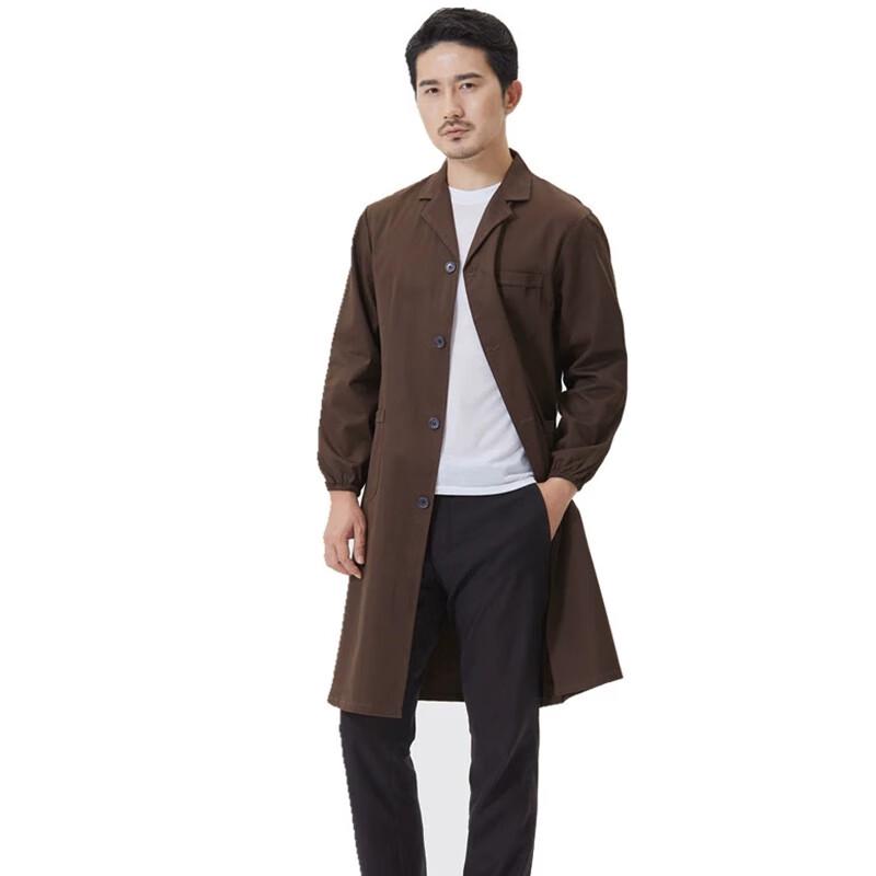 ChiHanLan Thick Long-Sleeve Work Lab Coat