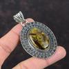 Fruit Jasper Pendant 925 Sterling Silver Pendant Vintage Pendant Gemstone Jewelry Handmade Pendant Gift For Engagement Healing Stone Pendant