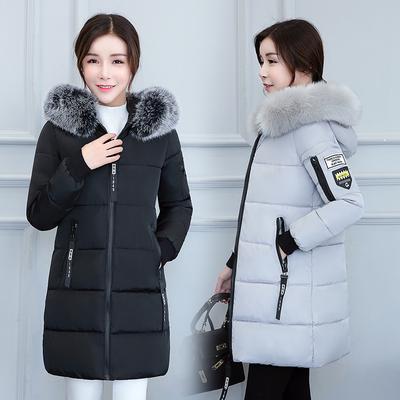 Coat Fashion Long Slim Solid Winter Woman Hoodie Fur Jacket