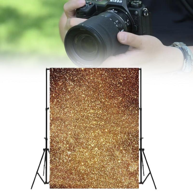 Studio Golden Glitter Photography Backdrop Prop Tools For Wedding Christmas