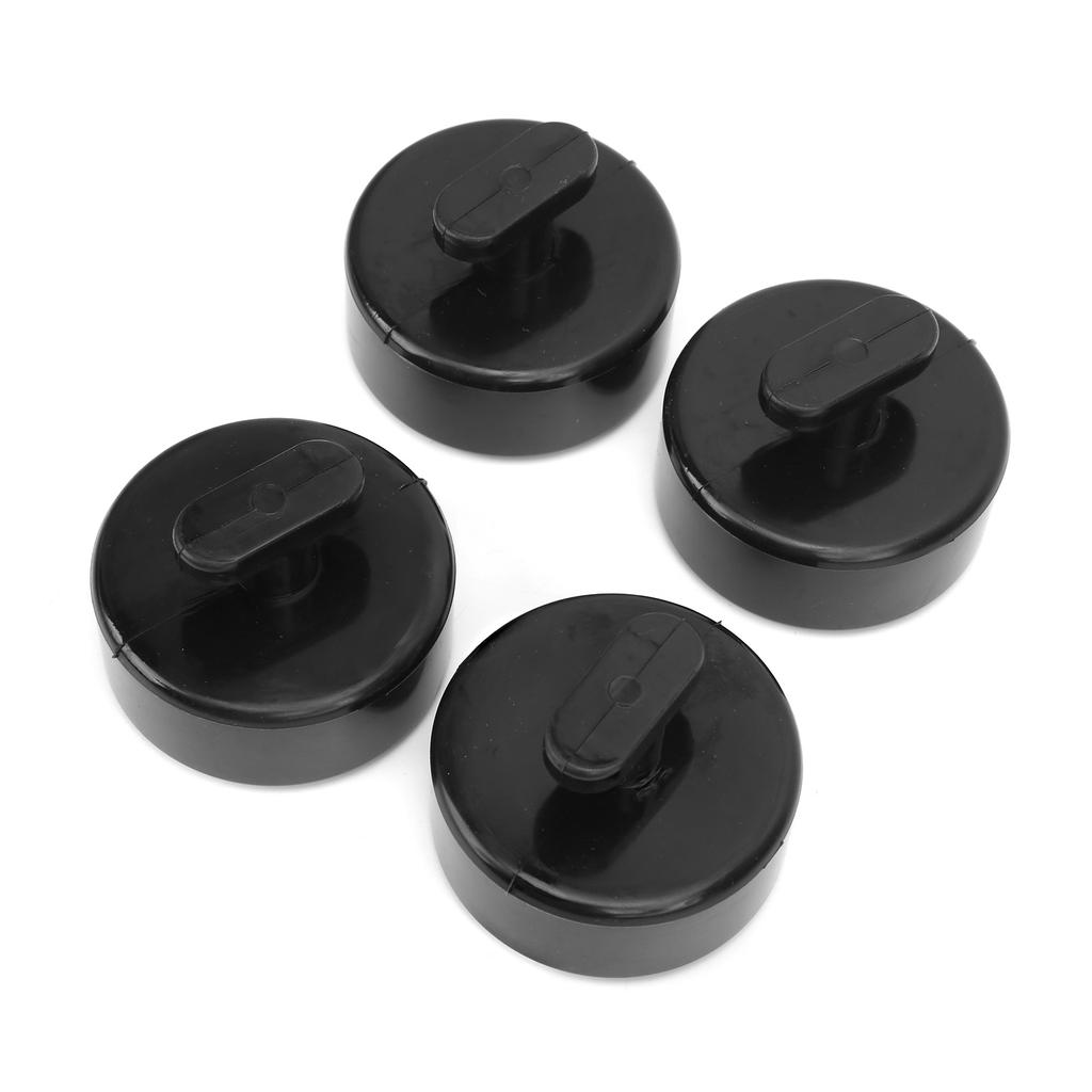 4pcs Jack Lift Pad Lifting Pucks Rubber Black Auto Accessory Fit for Corvette C5 C6