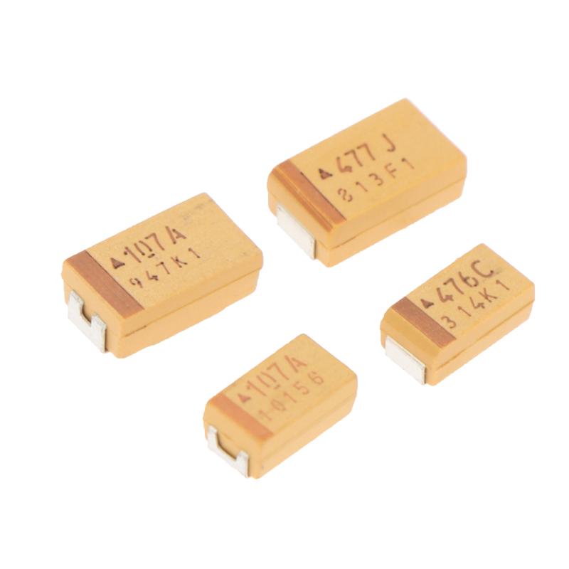 10Pcs A B C D Case Tantalum Capacitor 6V 10V 16V 25V 4.7Uf 10Uf 22Uf 47Uf 100Uf 470Uf For Electronic Projects Circuit Board