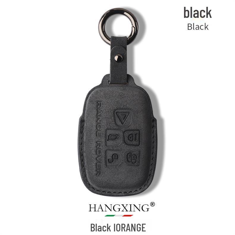 Nubuck Leather Key Case for Range Rover Models (Sport, Evoque, Defender, Discovery Sport, Velar, Freelander)