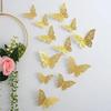 Hollow Butterfly Wall Decals Wall Decoration 3D Butterflies Wall Sticker Gift