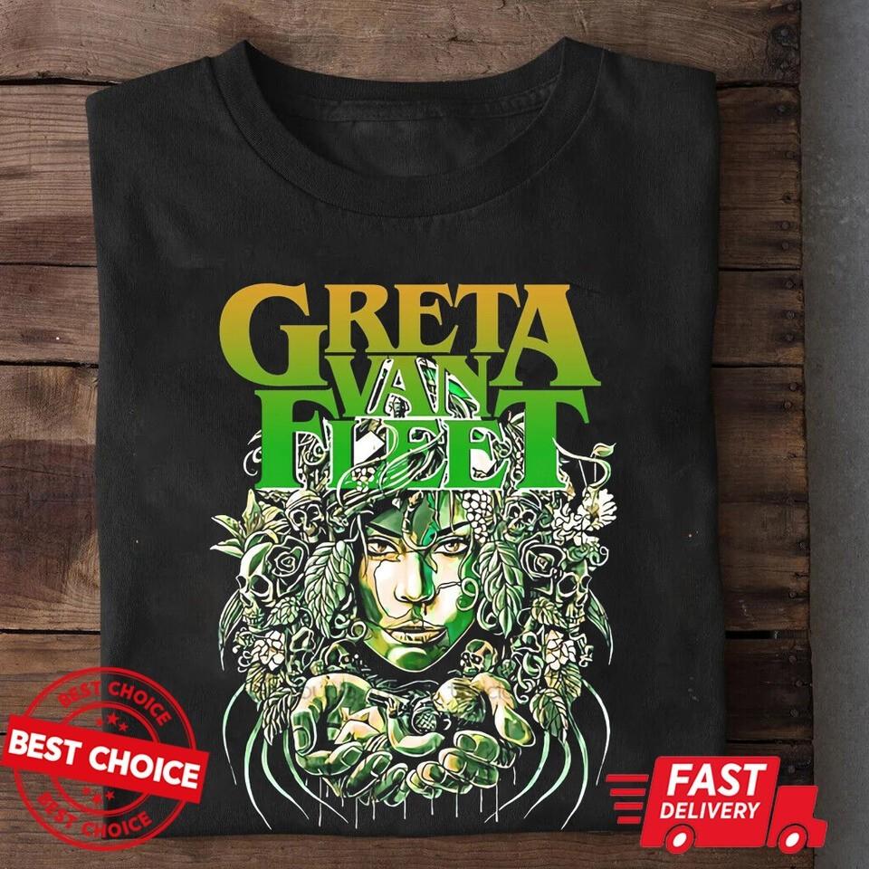 

Greta Van Fleet Band Concert Tour Tshirt S to 5XL NZL501 Unisex T-Shirt M