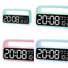 Modern Minimalist Led Digital Alarm Clock With Calendar And Night Light For Bedroom Decor