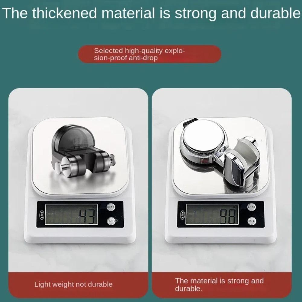 Strong Bearing Suction Cup Shower Bracket Adjustable Shower Fixed Base Showerhead Rack