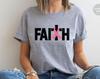 Breast Cancer Awareness T-Shirt, Faith Shirt, Cancer Gift, Jesus Shirt, Breast Cancer Shirt, Christian Apparel, Ribbon Tee