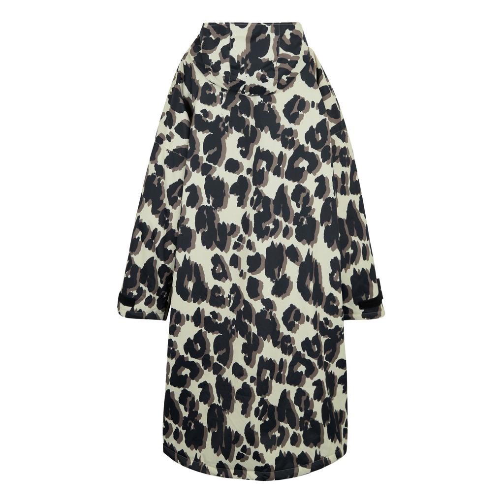 Regatta Unisex Adult Leopard Print Changing Robe