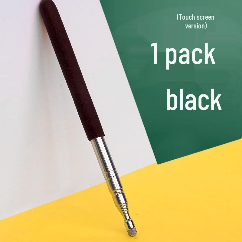 Retractable Pointer Stick for Teachers: Blackboard, Classroom, and Touch Screen Use