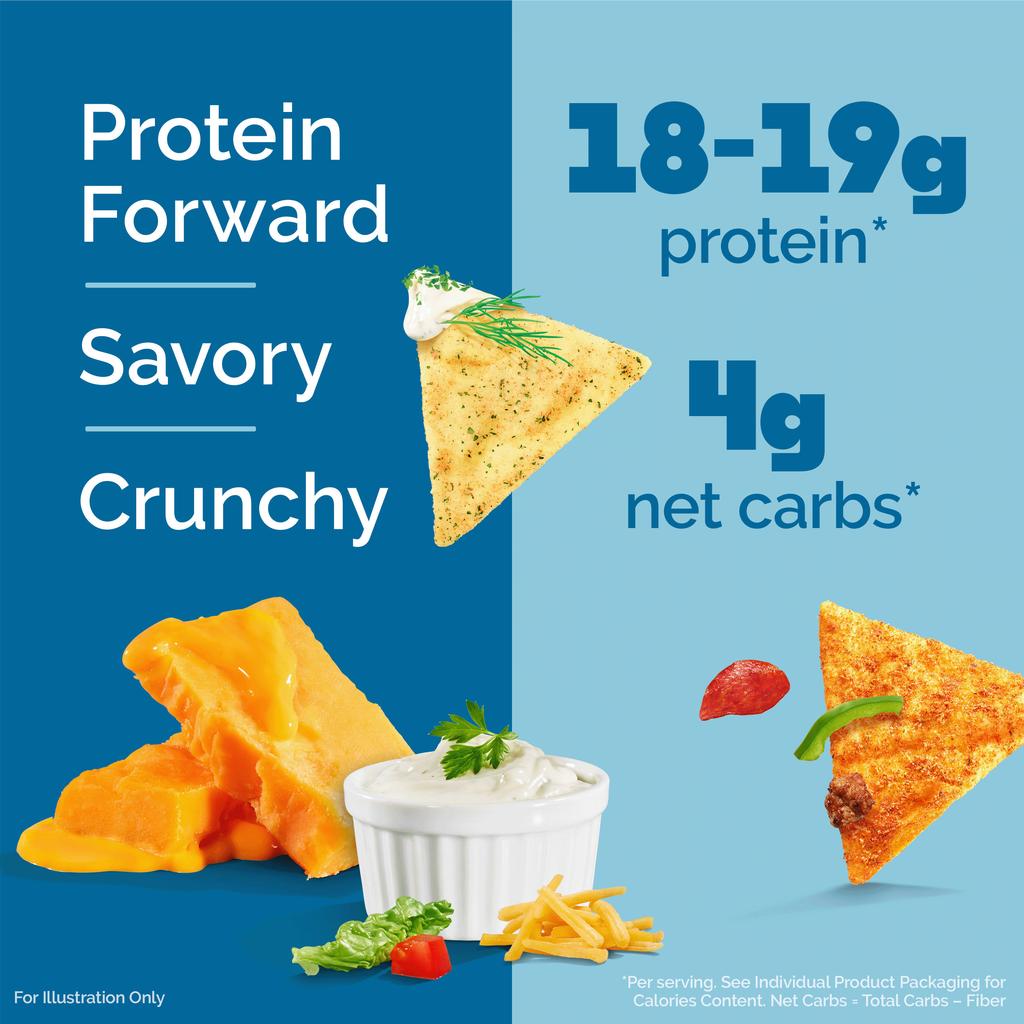 Quest Nutrition Tortilla-style Protein Chips, Variety Pack, 8 Packs, 32g (1.1oz) Each