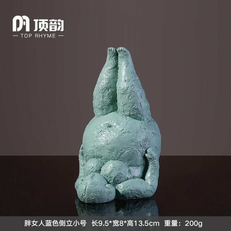 Handmade Resin Yoga Sculpture Elegant Figurine For Living Room Entryway Table Desk Decor For Yoga Lovers Birthday Gift