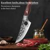 Nerezová Santoku Univerzální Škrabka Jedinečné Nože Ostrý Sashimi Nůž Kuchyňský Víceúčelový Nůž Nůž na Hovězí Rybí Maso Sekáček Vykosťovací Nůž