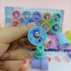 Durable 10Pcs Assorted Stamps for Kids Kpop Demon Hunters Rumi Zoey Mira Derpy Self-Ink Stamps with 10 Designs for Birthday Party Favor