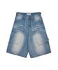 IDWS Blaze Maxi Carpenter Bermuda Shorts Indigo