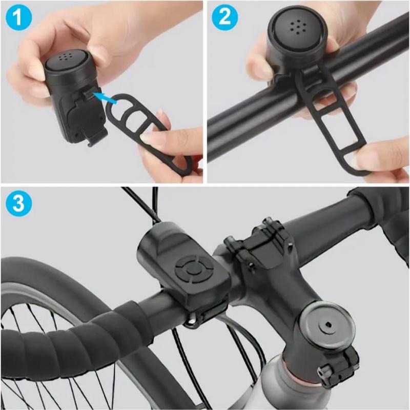 Jízdní kolo Electric Bell Bike USB nabíjecí klakson MTB horské kolo Výstražný bezpečnostní kroužek Vodotěsný Bell Cyklistické příslušenství