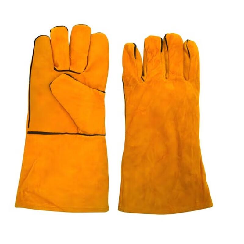Fuan Te Lao 34cm Suede Cowhide Work Gloves