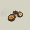 10Pcs Retro Luxurious Medusa Head Buttons Resin Metal Round Sewing Button Handsewn Buttons Coat Windbreaker Clothing Accessory