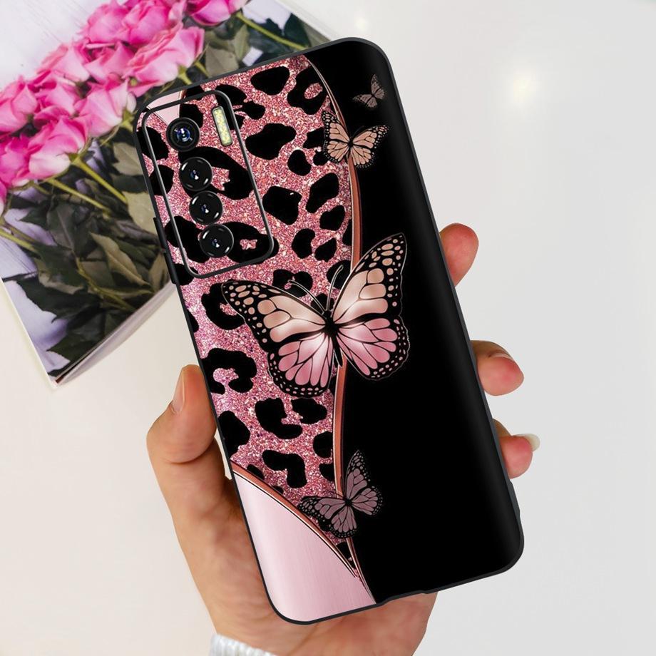 For Tecno Camon 17 Pro / Camon17 CG6 CG8 Case Cute Cartoon Dragon Astronaut Pattern Luxury Soft Silicon Phone Bumper Back Cover