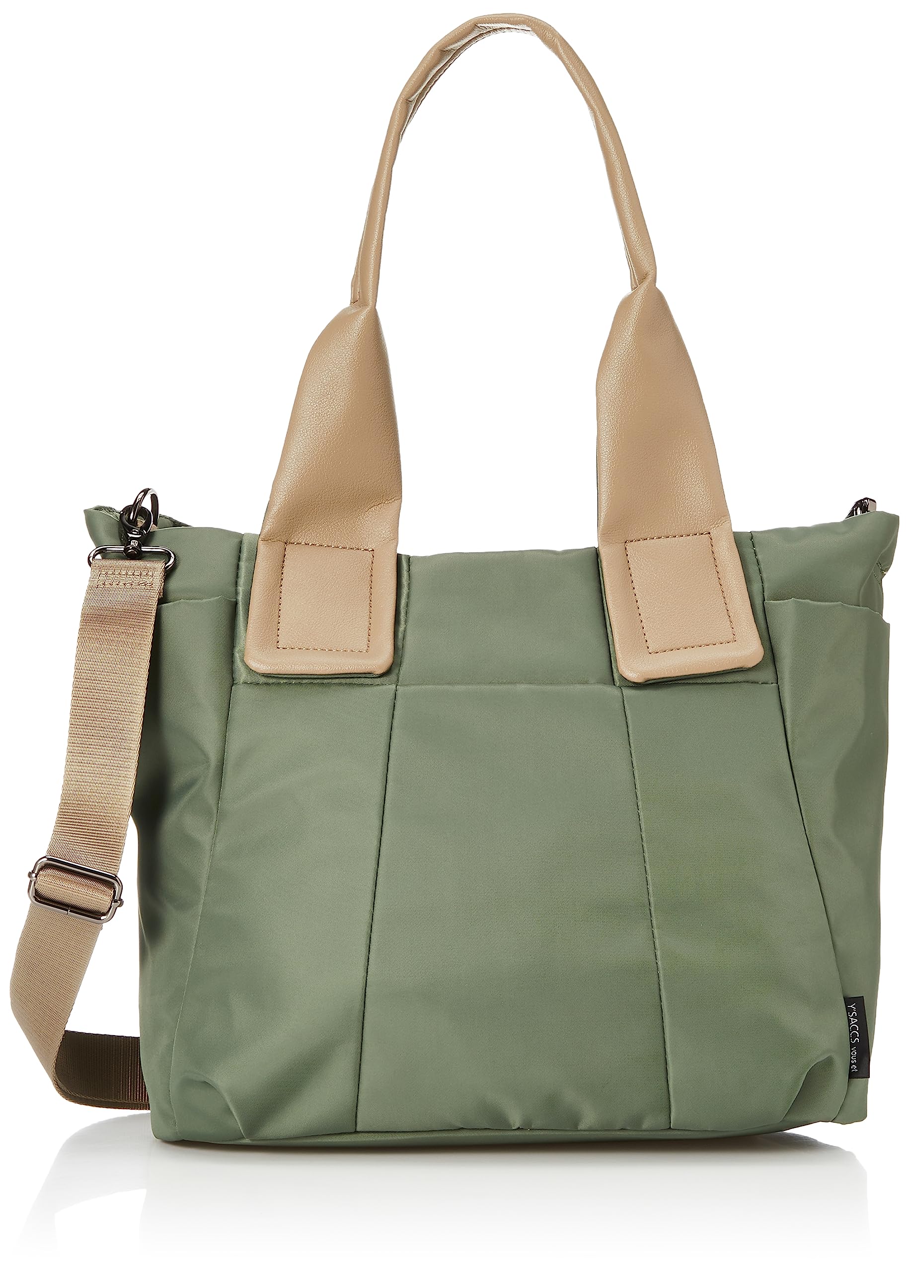 

Сумка-тоут vous et nylon medium light green [Isaac] двусторонняя сумка-тоут с отрезным швом, размер, женская, (82)