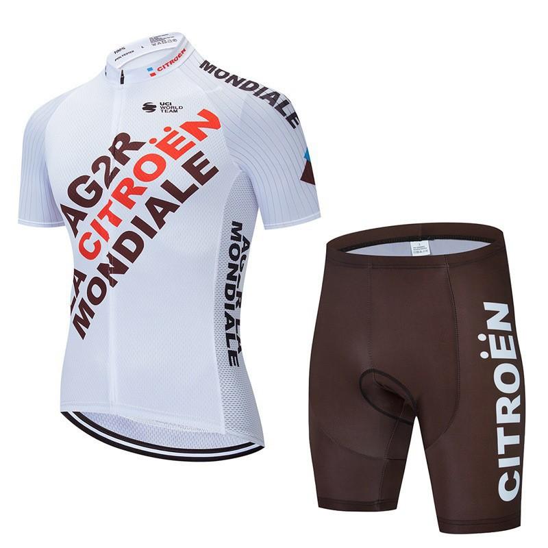 Tour De Breathable Bicycle Riding Suit Men s Women s Short-sleeved XL