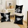 Korean P-PARK JI HOON Pillow Covers Cartoon Sofa Decorative Home Double-sided Printing Short Plush Cute Cushion Cover