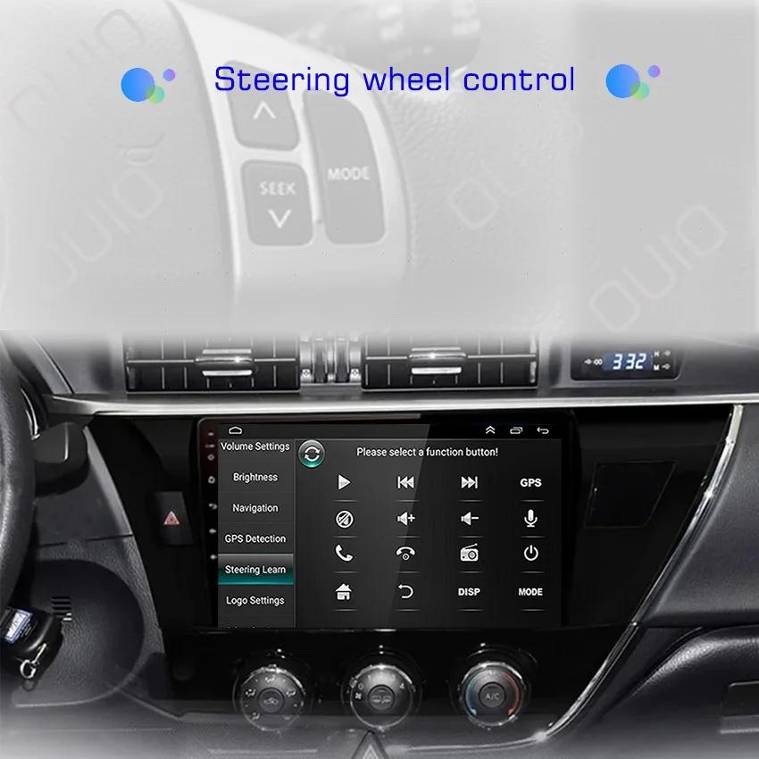 Android 13 Radio For Toyota Corolla Ralink 2013 2014 2015 2016 Car Stereo Multimedia Player Carplay Auto GPS Navigation 2DIN DSP