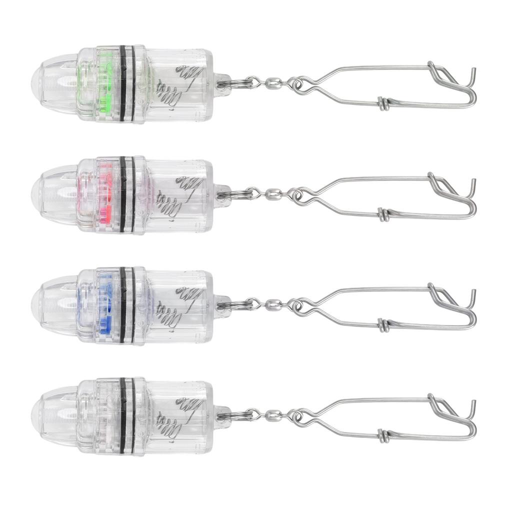 Fish Attracting Indicator Underwater Deep Drop LED Fish Lure Light with Metal Reinforced Large Pin H