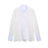 European and American French Women's Fashion Hollow Embroidered Shirt Set 4786052 2731051