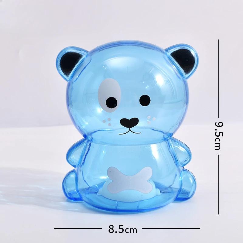 Transparent Plastic Creative Cartoon Piggy Bank Living Room Decoration Children's Toys Gift Piggy Bank Decorative Home Decor