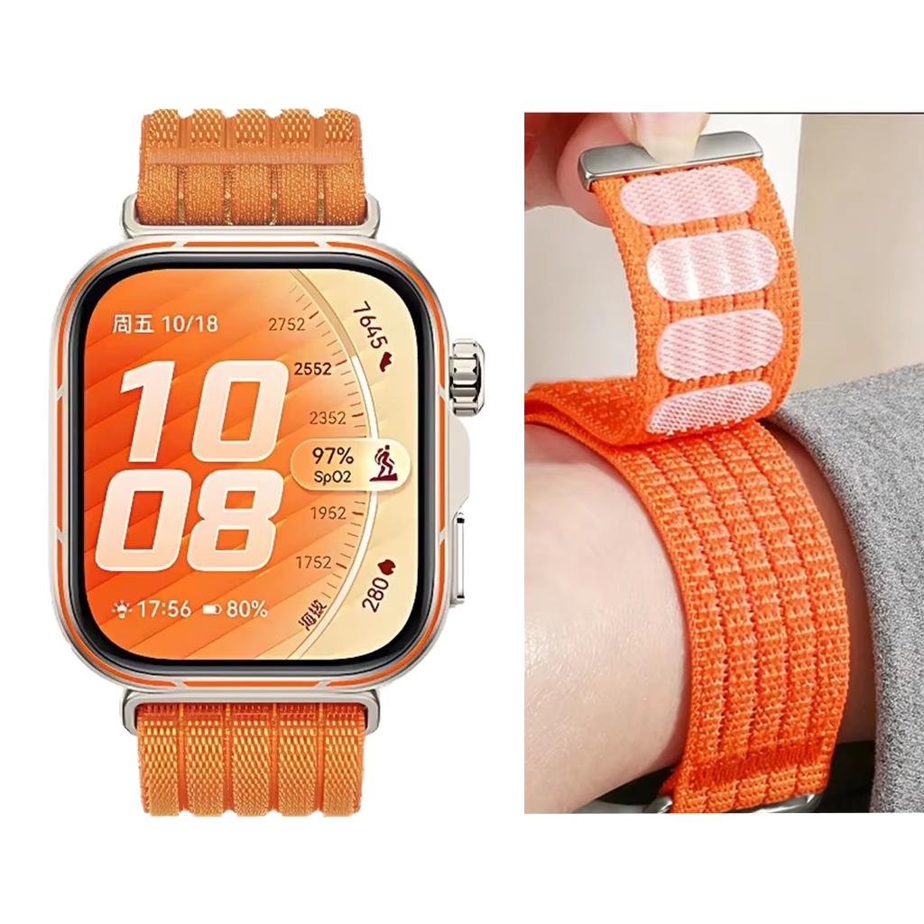 Soft Band For Huawei Watch Fit 5 pro Fit 4 pro Strap Breathable Sport Nylon loop Bracelet Correa Huawei Watch fit 5 4 3 belt