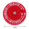Innovative And Practical Random Color Small Size 30MM Health Damage Wounds Tracker 1PC 00-99 Life Tracker