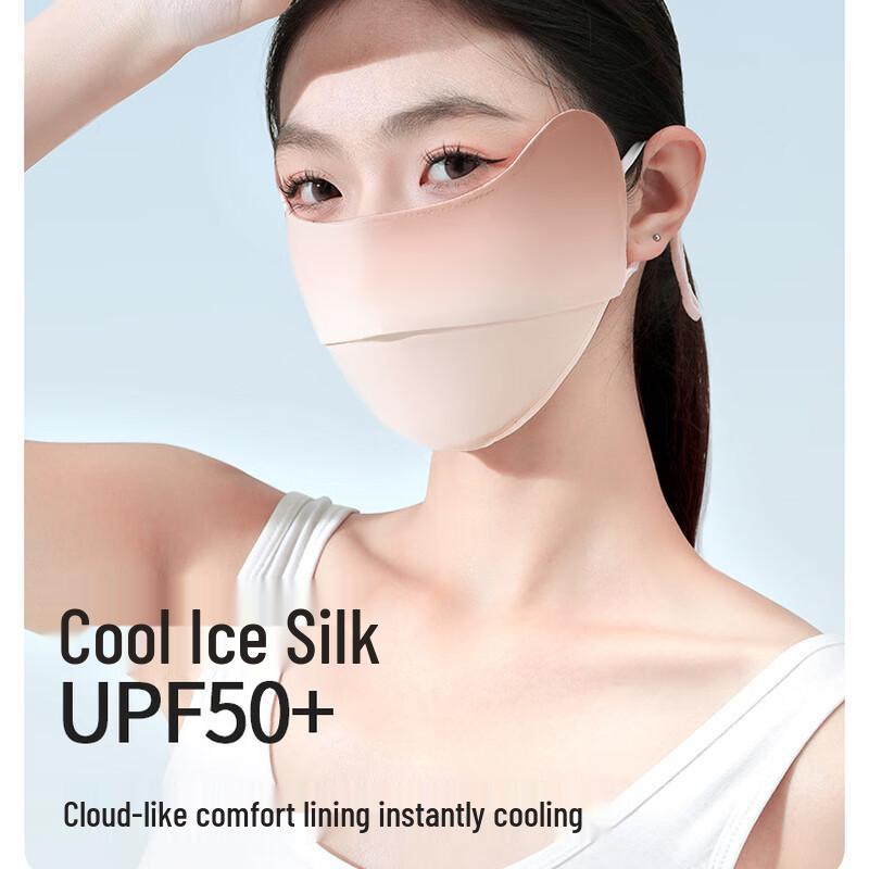MEET SUNNY 3D Sun Protection Mask for Women with Eye Corner Coverage