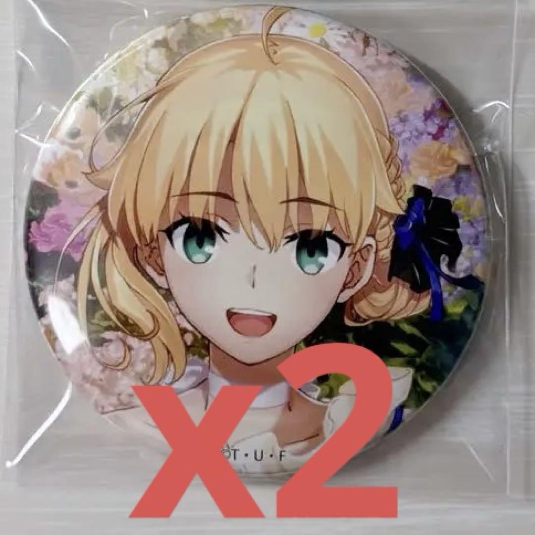 

[USED] Fate/stay night 20th Anniversary Can Badge Saber