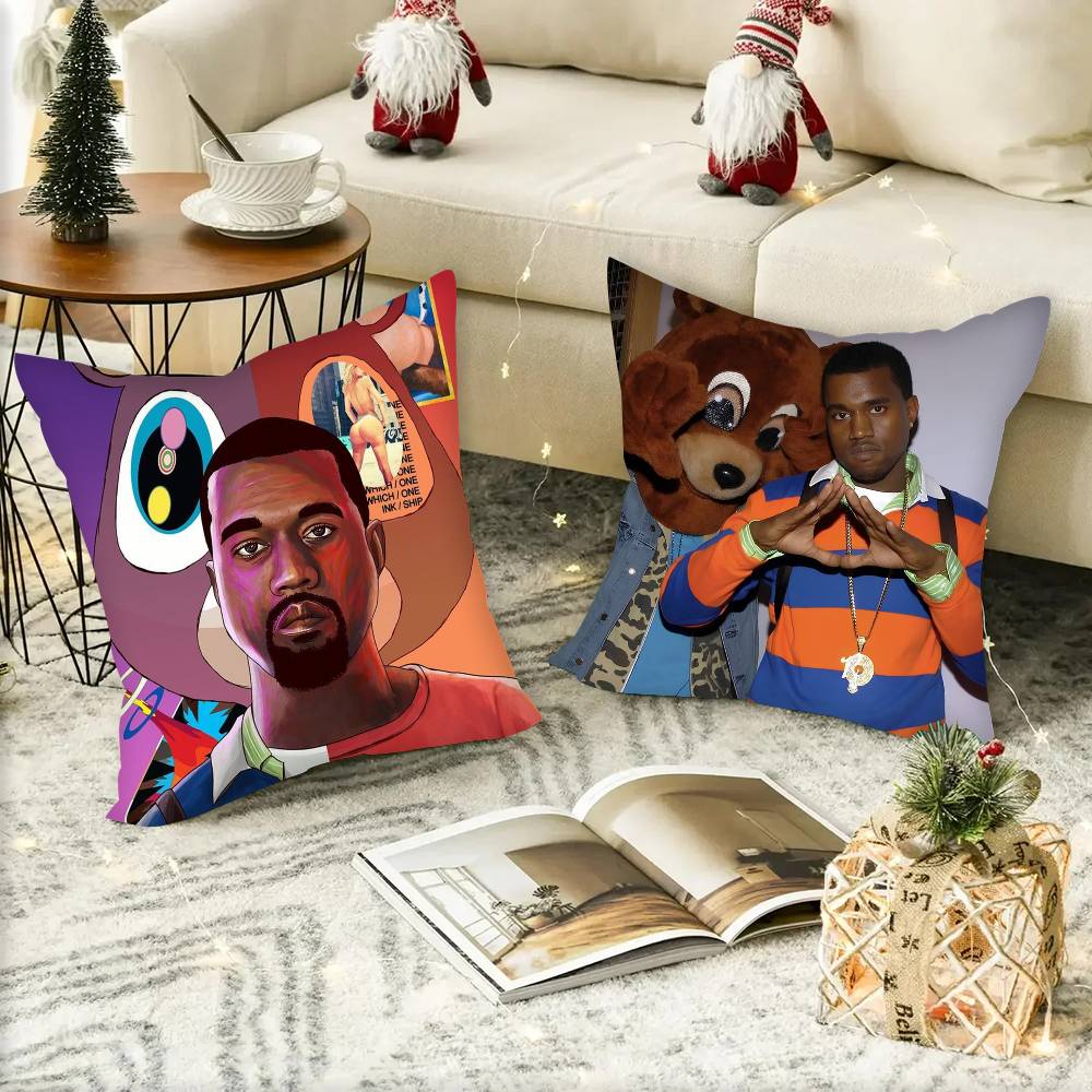Singer Funny K-KanyES W-Wests  Pillowcases cushion covers living room sofas home decor gifts