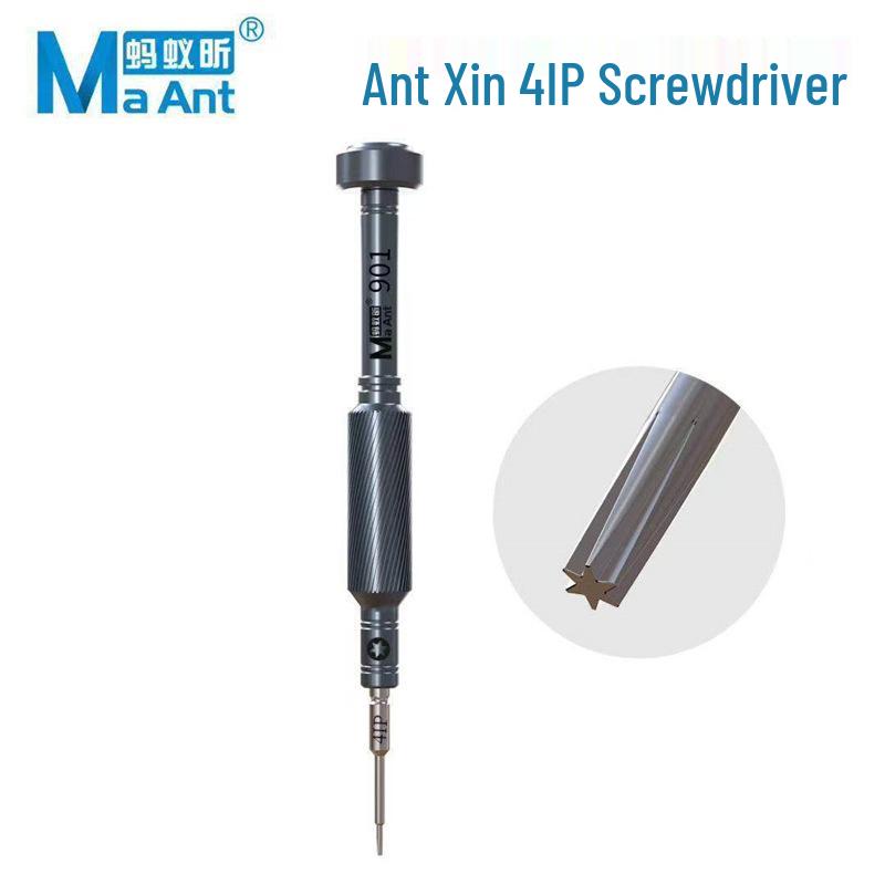 

Ant Xin 17 Series Non-slip Magnetic Screwdriver with Alloy Bit - Ideal for Repair Tasks Standard