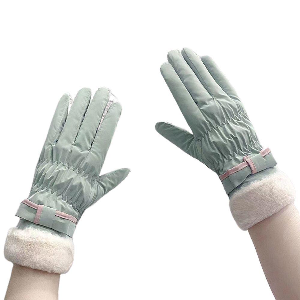 Snow Ski Gloves Waterproof Full Finger Gloves Protective Mittens Anti-skid Mittens Cycling Gloves