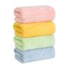 Towel Customized coral fleece two-color absorbent hand towel does not shed hair, face towel household towel direct supply
