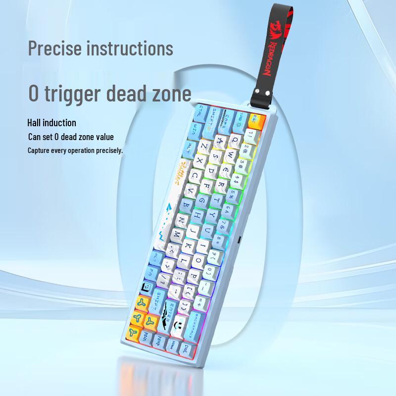 Redragon RS68 PRO Full Aluminum Magnetic Switch Gaming Keyboard