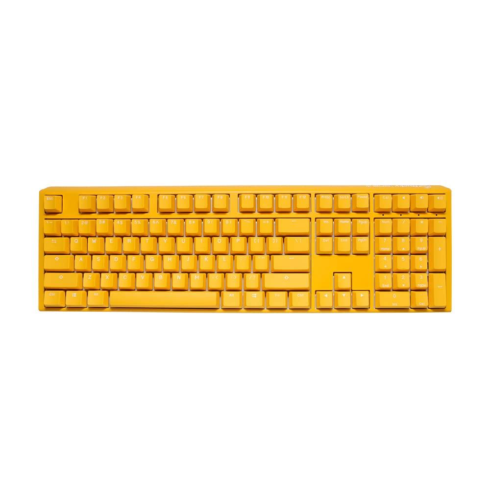 

Yellow Ducky One 3 Full Size Keyboard (Cherry MX Silver)