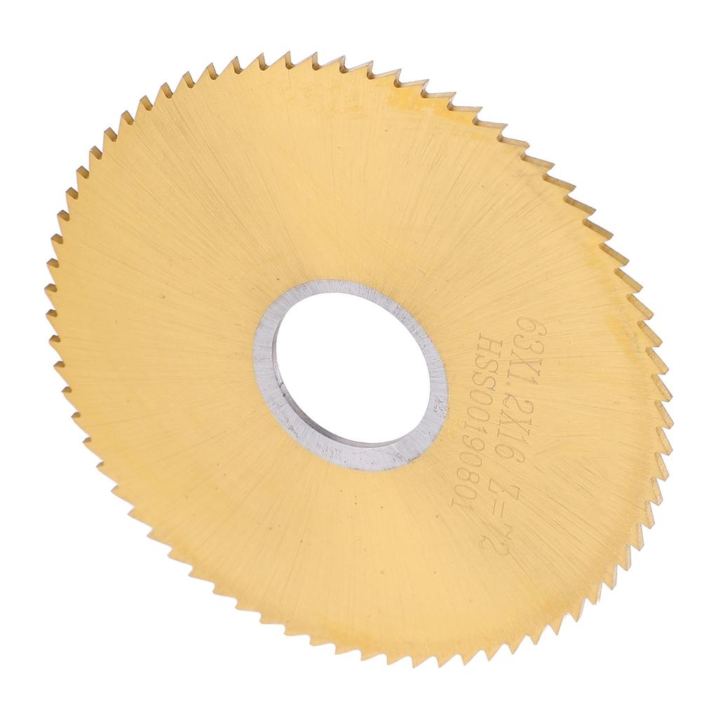 Saw Blade Rotating Mandrel Drill Disc Ti Coating Circular Table Saw Cutting Wheel 63x1.2mm