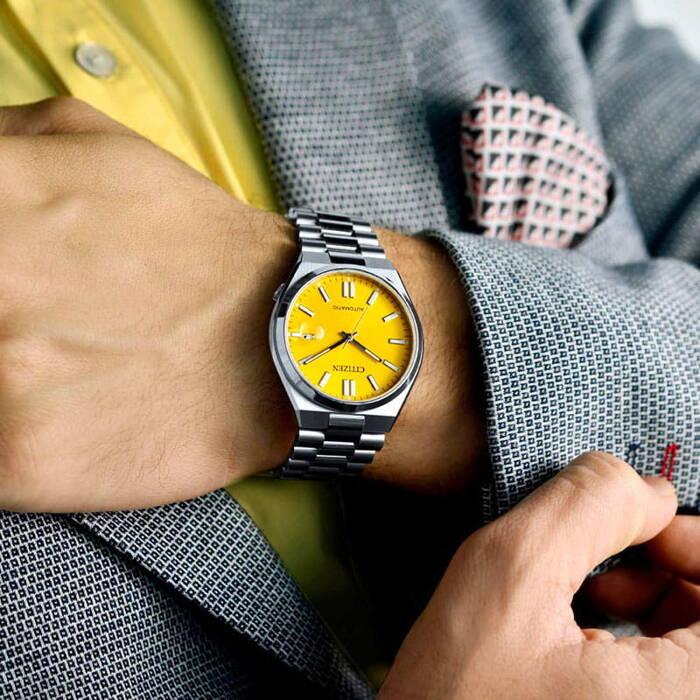 Zegarek Męski Citizen Tsuyosa Nj0150-81Z - Automat Szafir