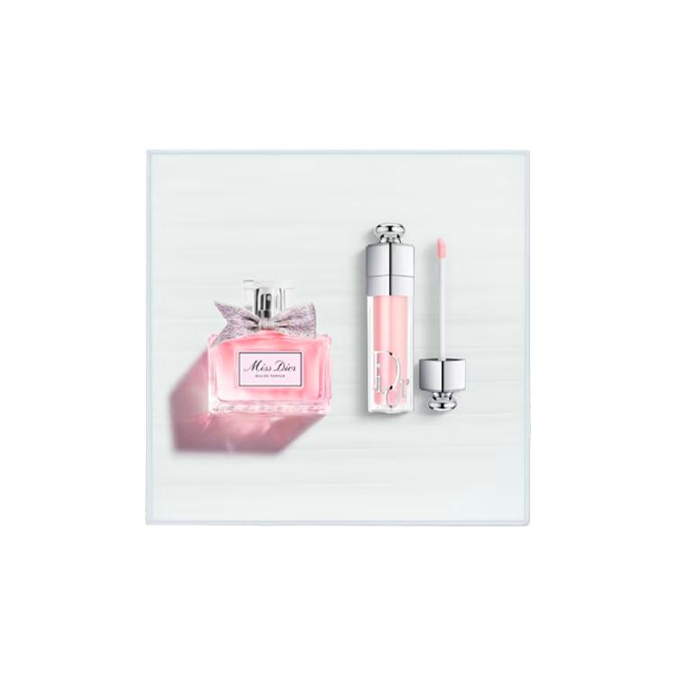Dior Miss Dior Blooming Bouquet Eau de Toilette With Dior Addict Lip Maximizer Miss Dior Eau De Parfum 30ml+Lip Balm #001 Pink