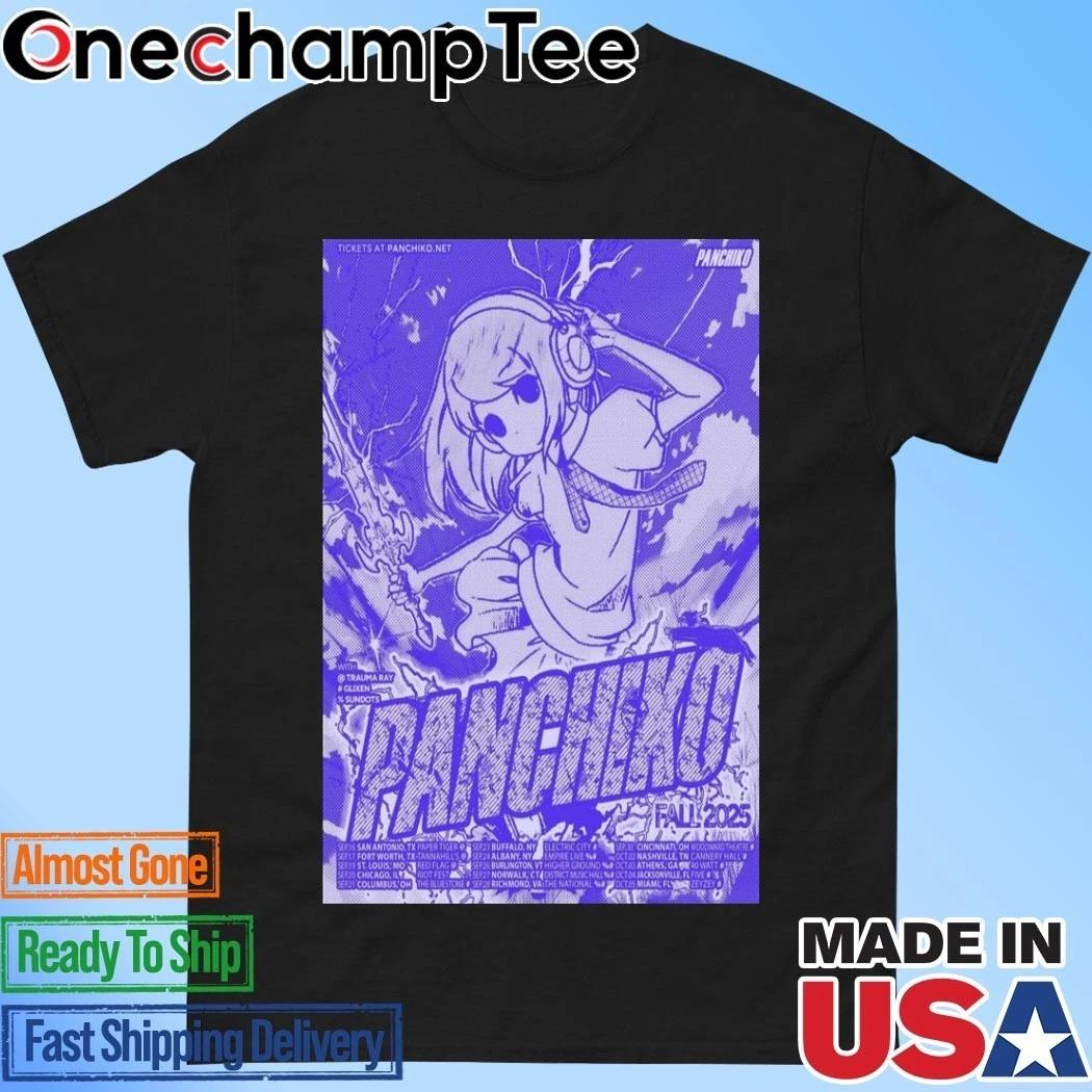 Panchiko Fall Tour 2025 Poster T-Shirt 3XL