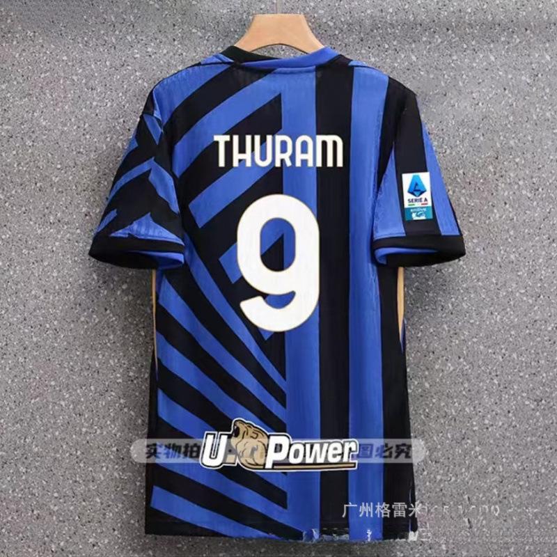 Serie A giants Inter Milan jersey collection No. 9 Ronaldo No. 10 Lautaro football jersey Inter Milan S