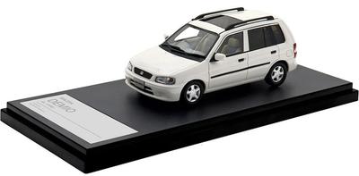 Inter Allied Hi Story Scale Mazda Demio GL Shast White Finished Model HS497WH 1/43 (1996)