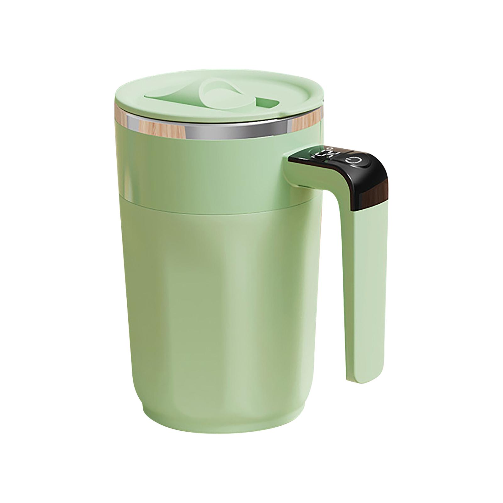 

400ml Automatic Stirring Coffee Mug, 380ML/13oz Electric Mixing Cup Stainless Steel Insulated Spinning Mixer Cups For Protein Chocolate Milk One Size