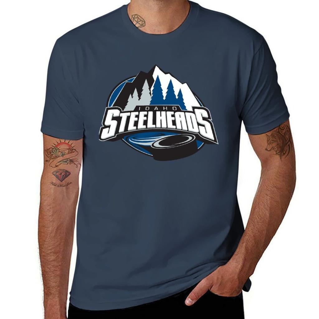 Idaho Steelheads Tshirt Plus Size Quick Dry Sports Tee Tshirt
